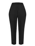 Kitana pantaloni neri con elastico Pantaloni Kitana