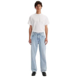 Jeans uomo Levi's 568 loose fit vintage anni '90 blu chiaro, gamba ampia.