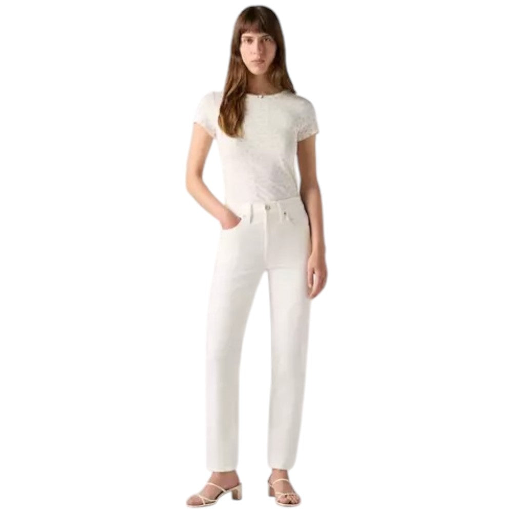 Levi's 724 jeans bianco high rise 18883-0362 Jeans LEVI'S