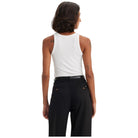 Levi's canotta a coste bianca A73260001 T-shirt LEVI'S