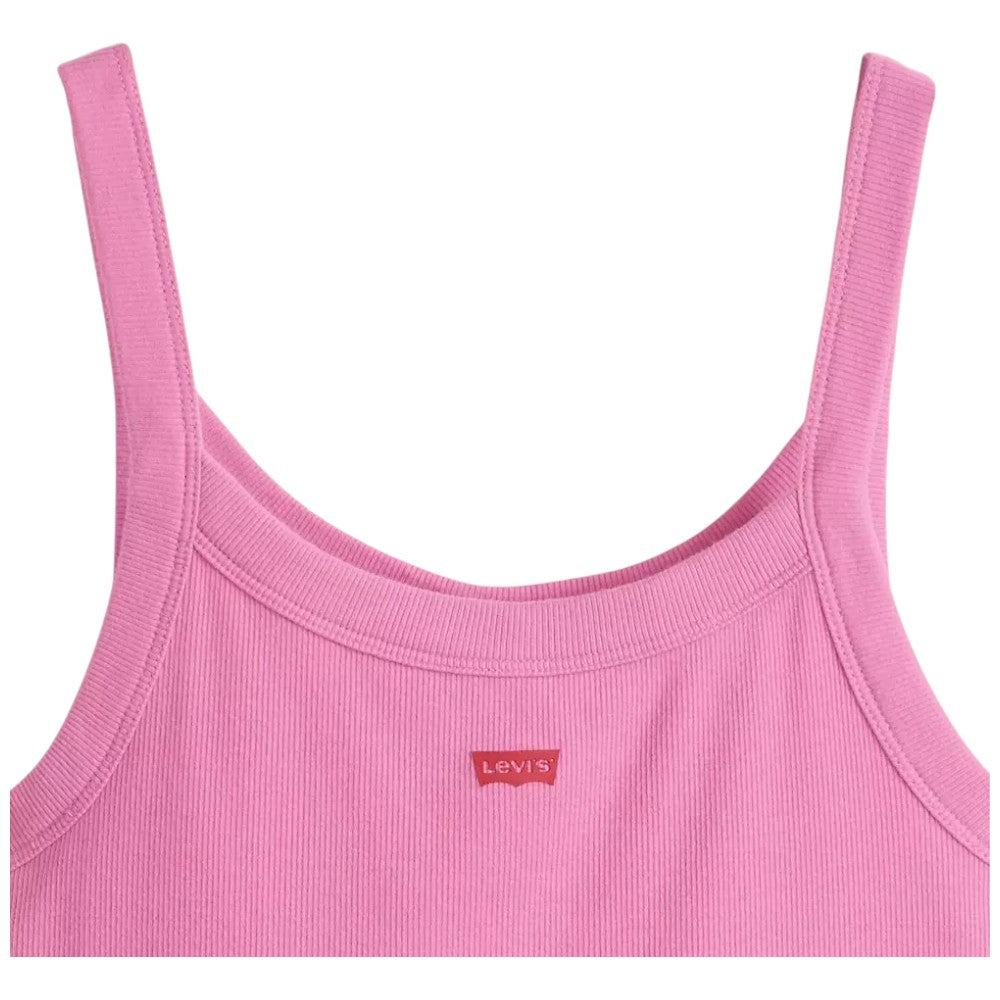 Levi's canotta rosa logo piccolo A74200018 T-shirt LEVI'S