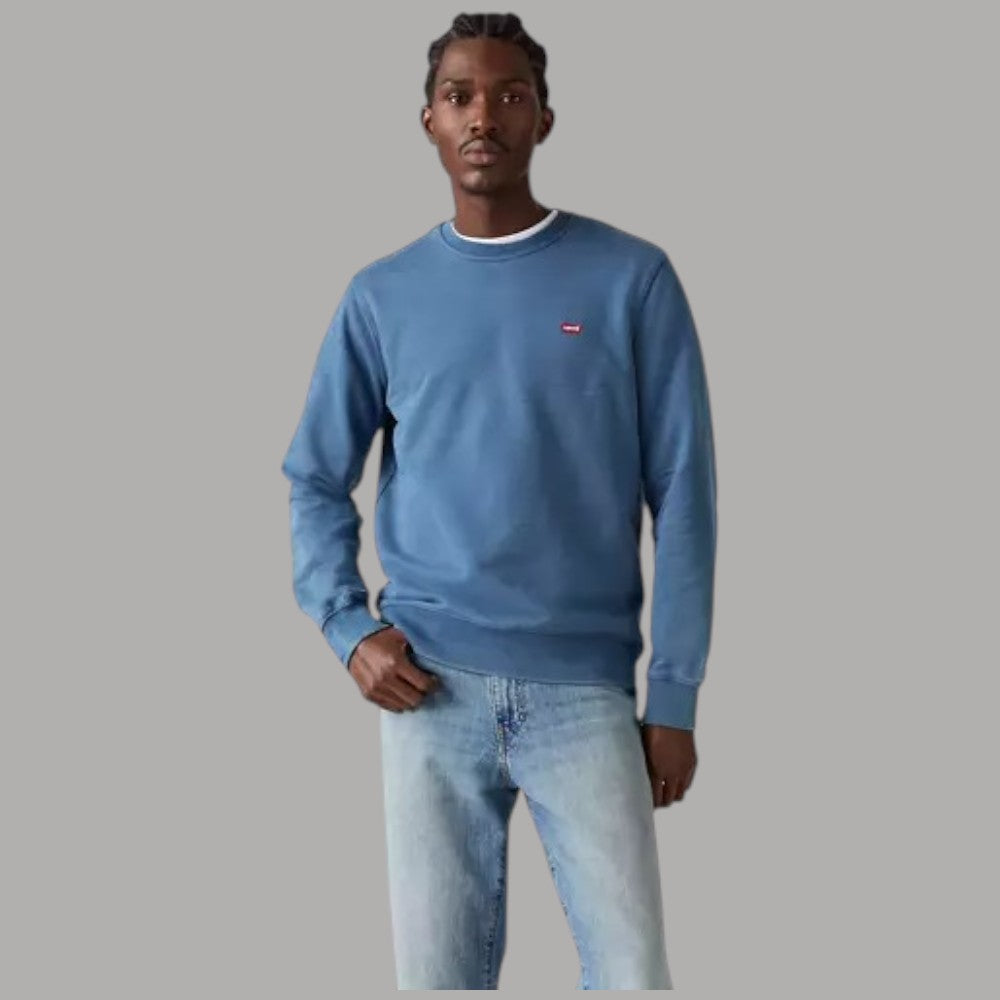 Levi's felpa blu indago 359090069 - Prodotti di Classe