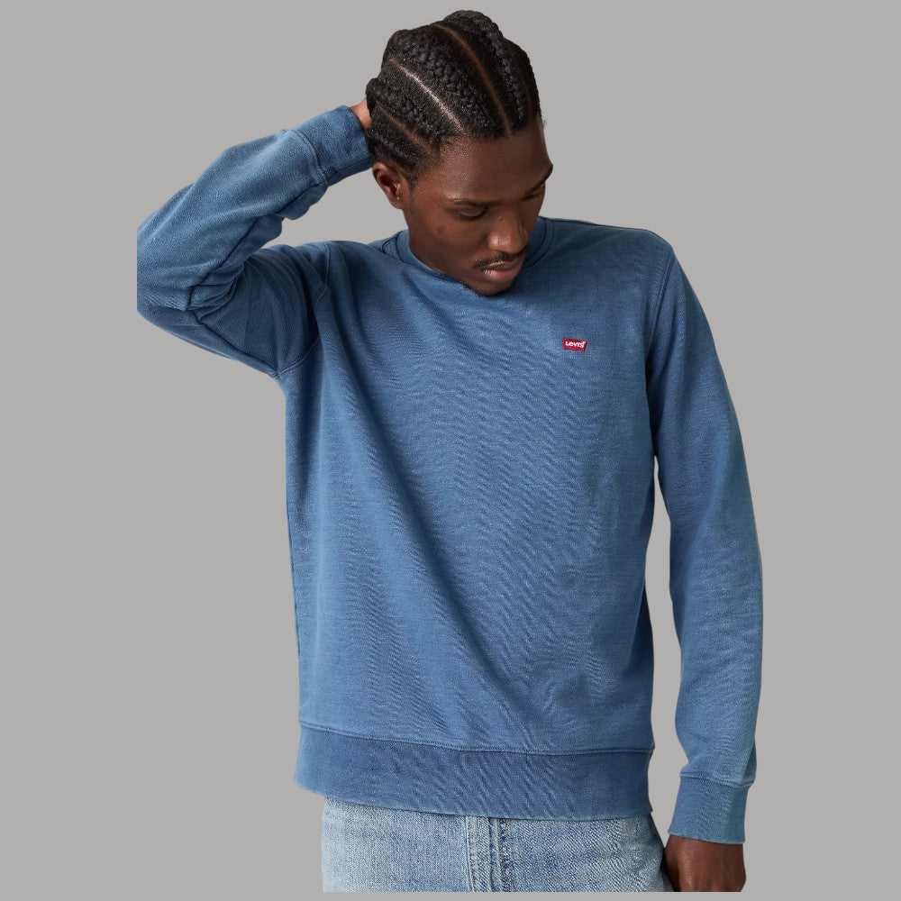 Levi's felpa blu indago 359090069 - Prodotti di Classe