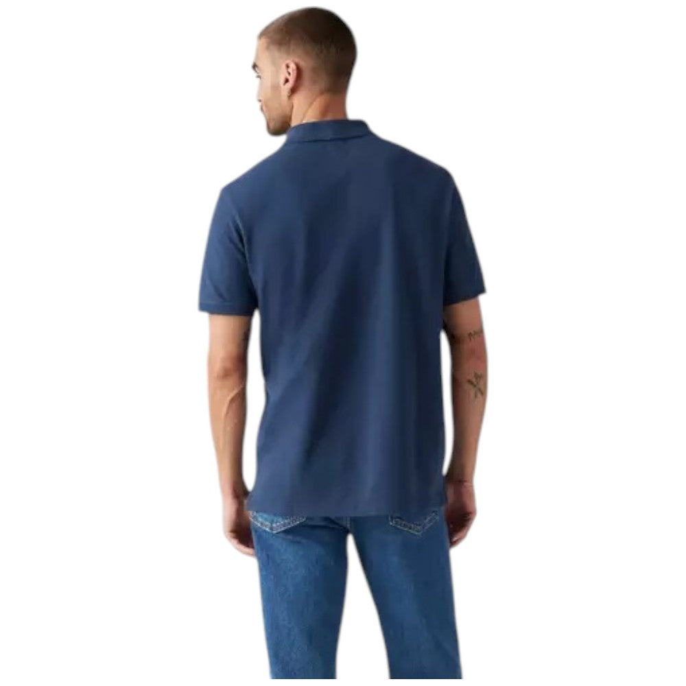 Levi's polo blu logo piccolo 358830005 Polo LEVI'S