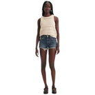 Levi's shorts 501 original 56327-0411 denim scuro Bermuda LEVI'S