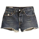 Levi's shorts 501 original 56327-0411 denim scuro Bermuda LEVI'S