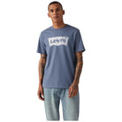 Levi's t-shirt blu avion logo grande Graphic classic 224911812 T-shirt LEVI'S