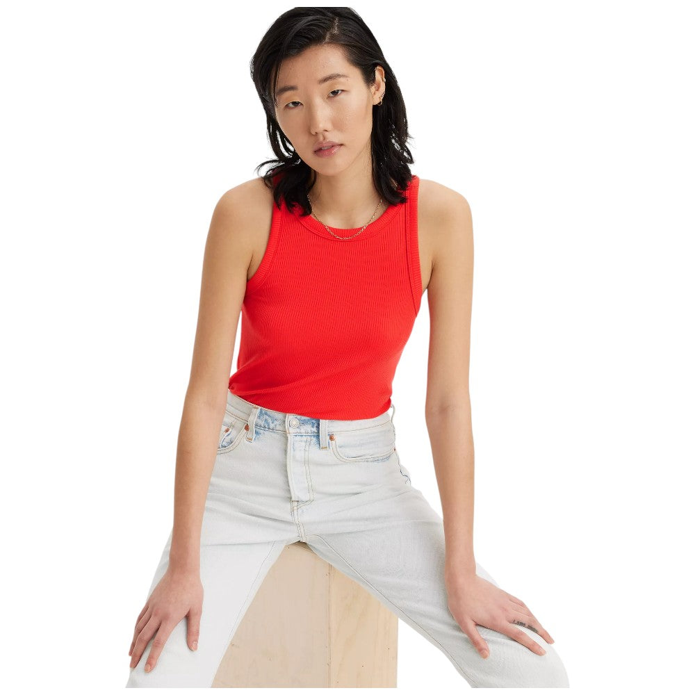 Levi's top a coste rosso A7326-0012 Top LEVI'S