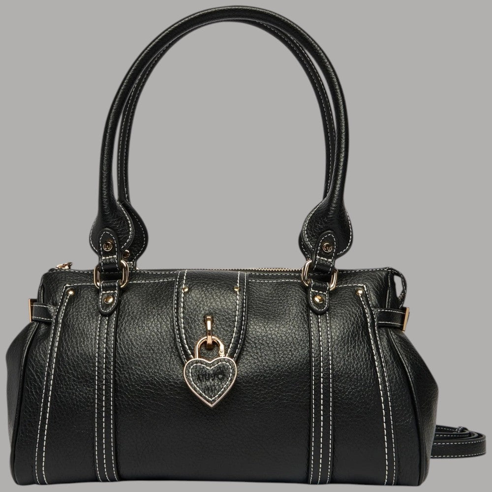 Liu Jo borsa boston nera AA6059E1109 - Prodotti di Classe