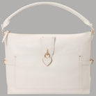 Liu Jo Borsa Hobo Effetto Bottalato con Charm Cuore e Zip - Prodotti di Classe