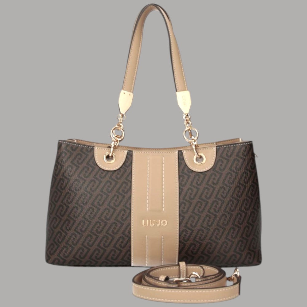 Liu Jo borsa shopping logo monogram AA6103E1118 - Prodotti di Classe
