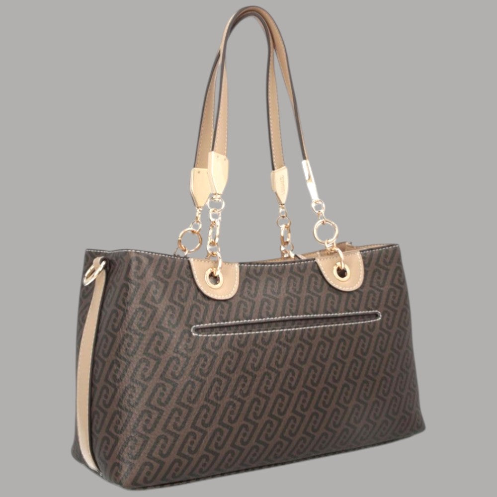 Liu Jo borsa shopping logo monogram AA6103E1118 - Prodotti di Classe