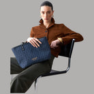 Liu Jo tote bag in denim jacquard AA6071T379A - Prodotti di Classe