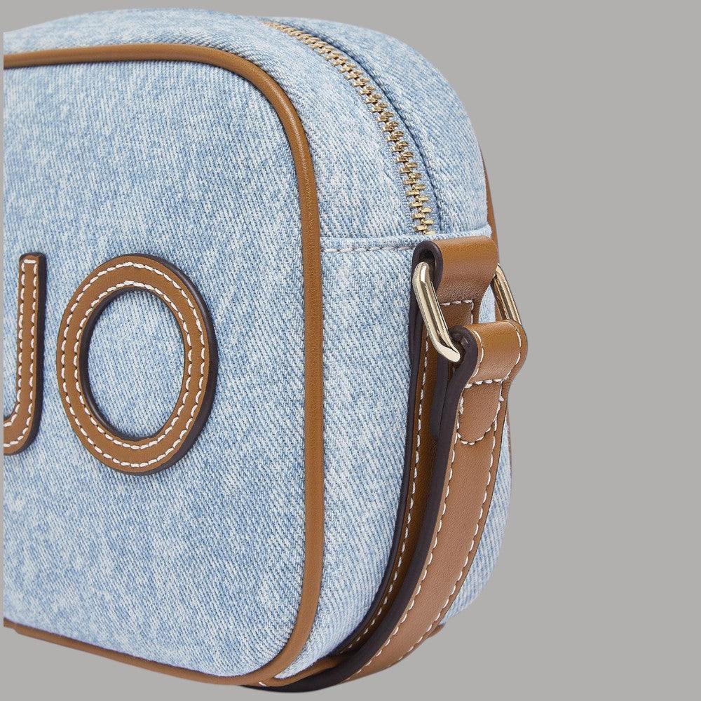 Liu Jo borsa a tracolla piccola in denim chiaro AA6114T377A - Prodotti di Classe