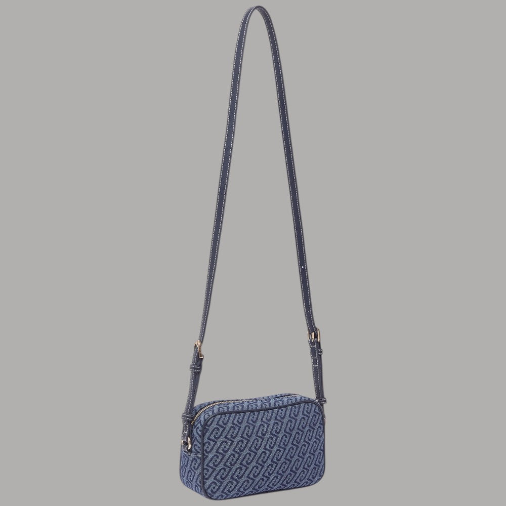 Liu Jo borsa a tracolla piccola in denim jacquard AA6137T379A - Prodotti di Classe
