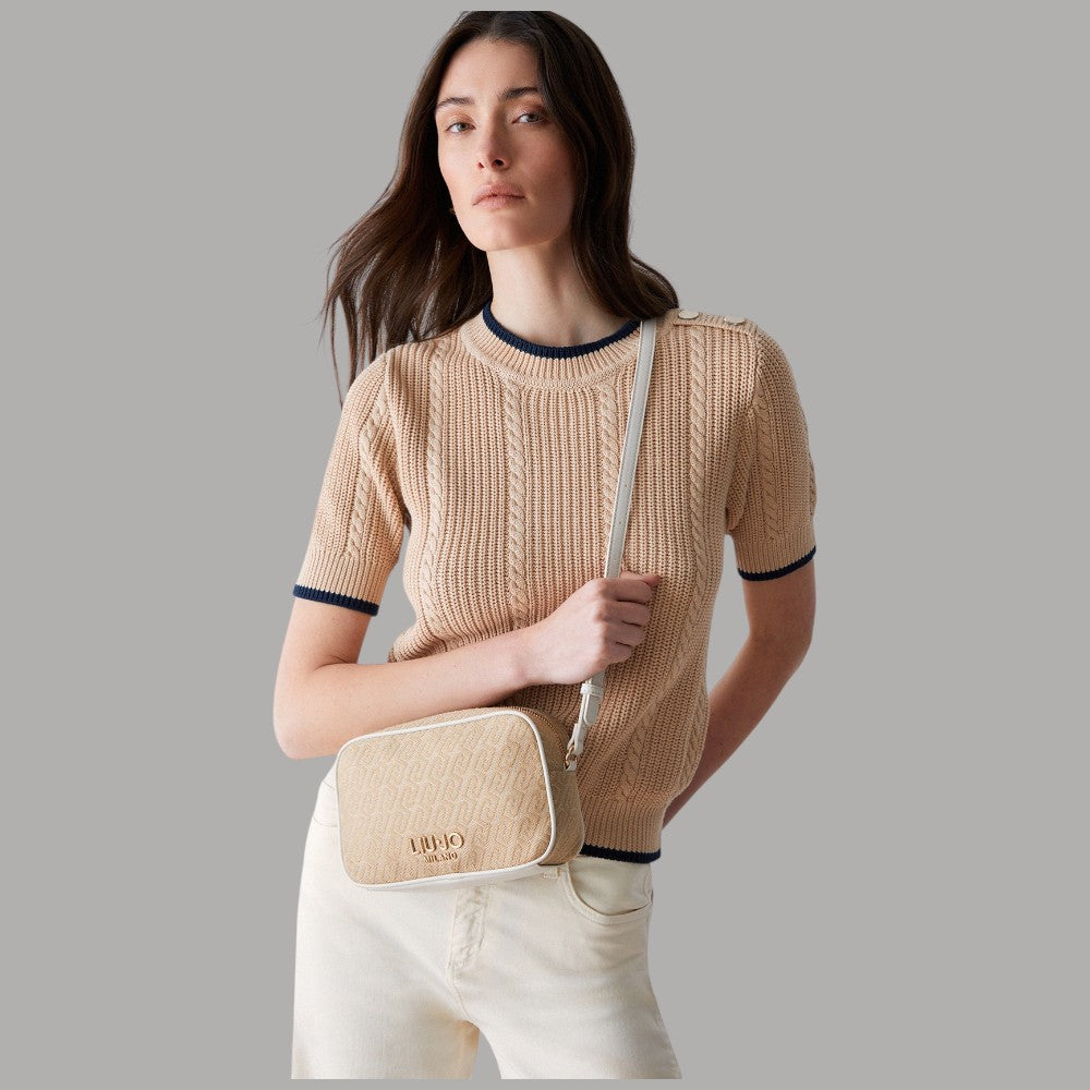 Liu Jo borsa a tracolla piccola jacquard  AA6137T378A - Prodotti di Classe