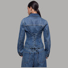 Liu Jo Giacca in denim con stringhe UA6511D0400 - Prodotti di Classe