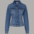 Liu Jo Giacca in denim con stringhe UA6511D0400 - Prodotti di Classe