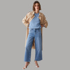 Liu Jo Jeans Flare Cropped Stonewash Donna Eleganti - Prodotti di Classe