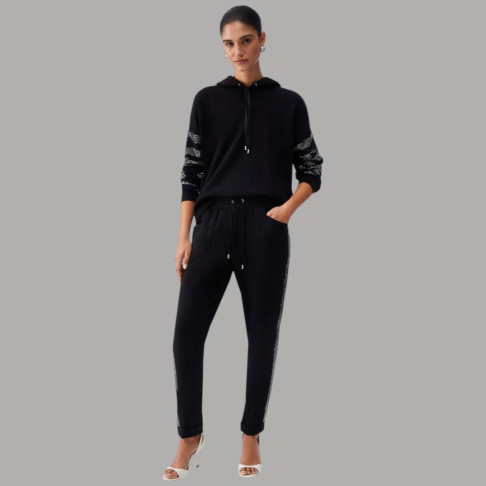 Liu Jo pantaloni joggers con strass TA6290TS923 - Prodotti di Classe