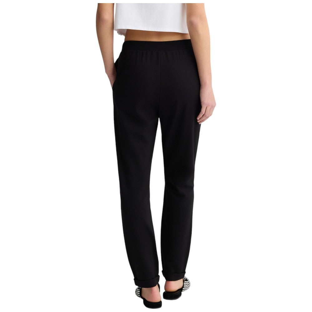 Liu Jo Pantaloni jogging neri in jersey TA5303J5942 22222 Pantaloni Liu Jo