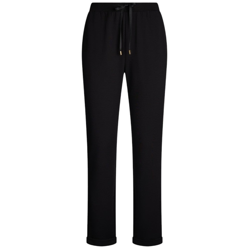 Liu Jo Pantaloni jogging neri in jersey TA5303J5942 22222 Pantaloni Liu Jo