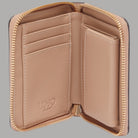 Portafoglio piccolo Liu Jo con zip, interno beige con scomparti e fodera