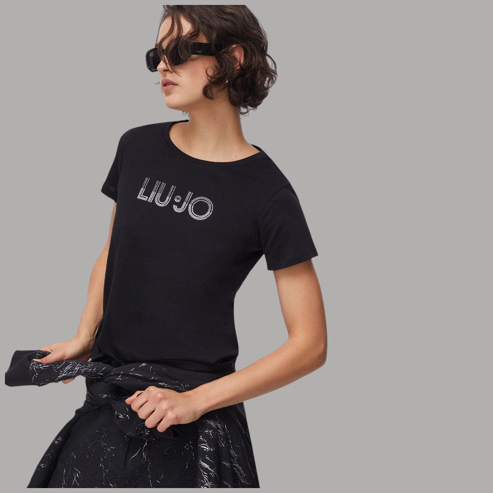 Liu Jo t-shirt con strass TA6056JS923 - Prodotti di Classe
