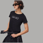 Liu Jo t-shirt con strass TA6056JS923 - Prodotti di Classe