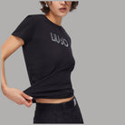 Liu Jo t-shirt con strass TA6056JS923 - Prodotti di Classe