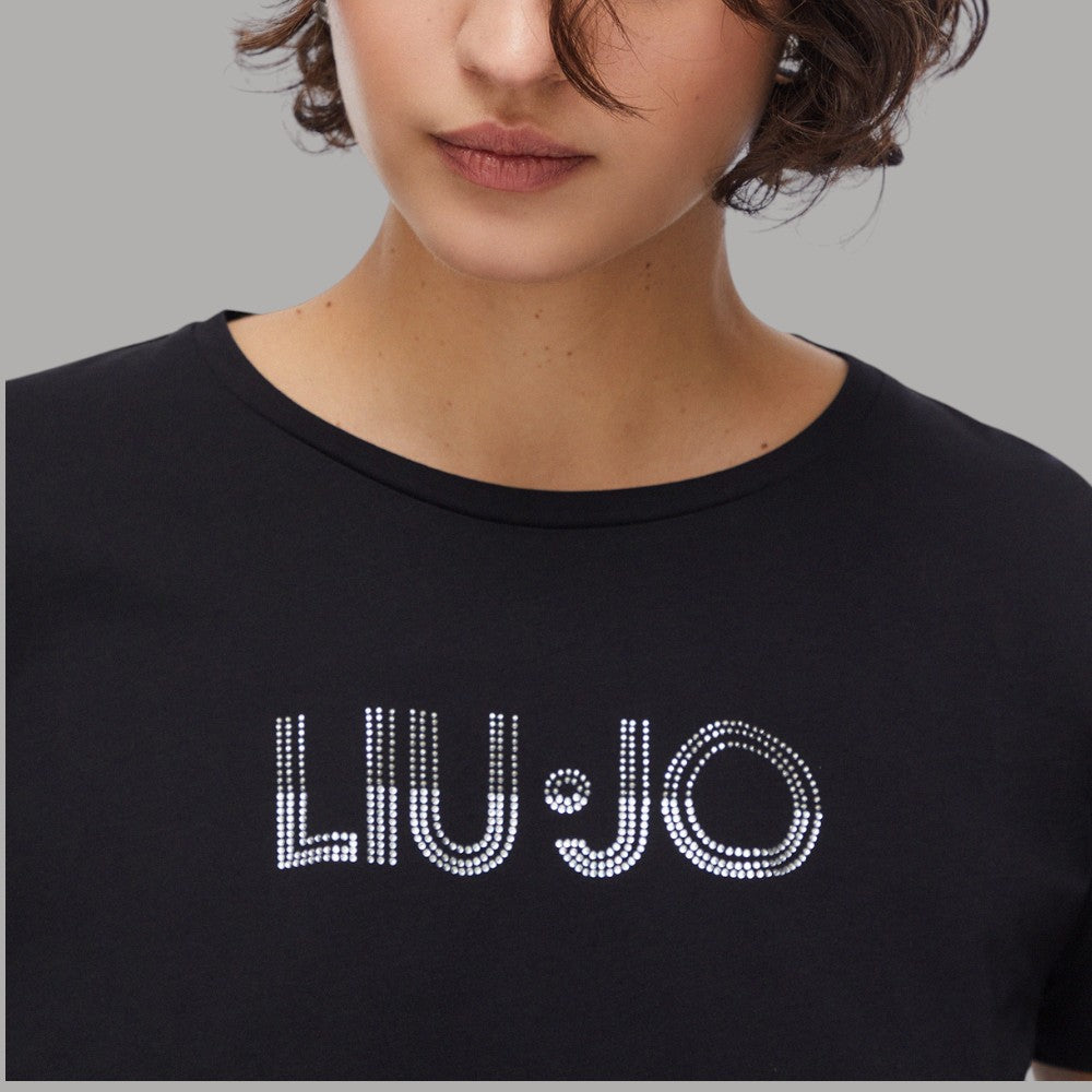 Liu Jo t-shirt con strass TA6056JS923 - Prodotti di Classe