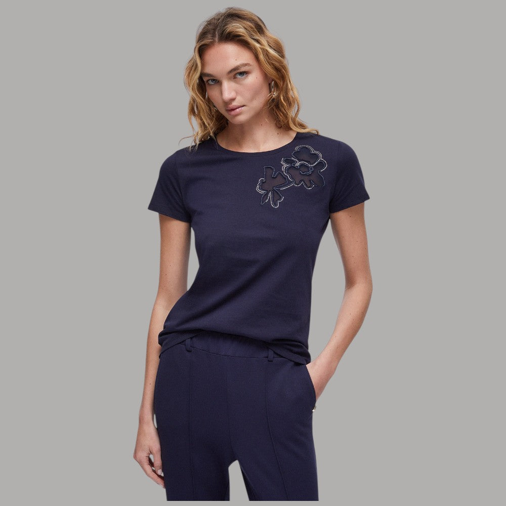 Liu Jo t-shirt Cut out con tulle TA6155JS923 - Prodotti di Classe