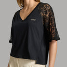 Liu Jo t-shirt con pizzo TA6160JS923 - Prodotti di Classe