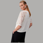 Liu Jo t-shirt con pizzo TA6160JS923 - Prodotti di Classe