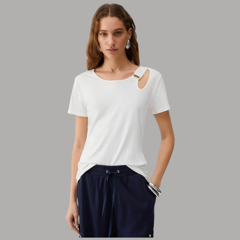 Liu Jo t-shirt con cut-out TA6098JS005 - Prodotti di Classe