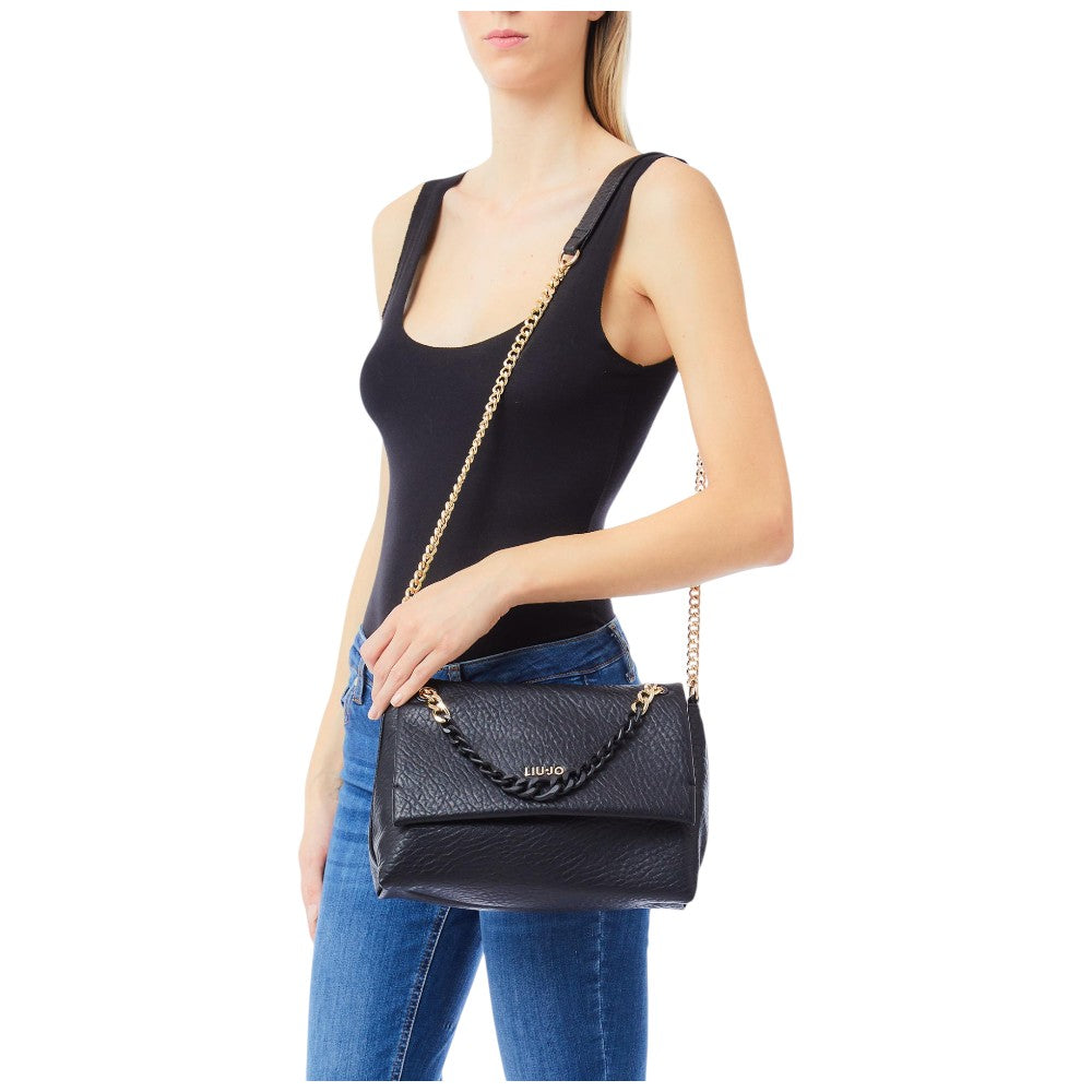 Liu Jo borsa a spalla crossbody nera AF5003E0161-22222 Liu Jo