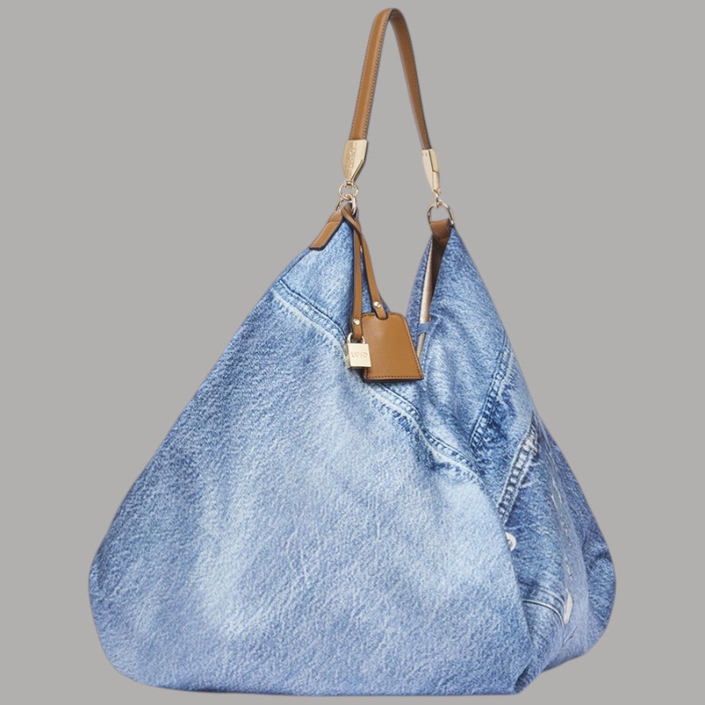 Liu Jo borsa foulard hobo media in raso con charm regolabile - Prodotti di Classe