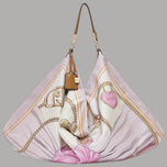 Liu Jo borsa foulard hobo media in raso con charm regolabile - Prodotti di Classe