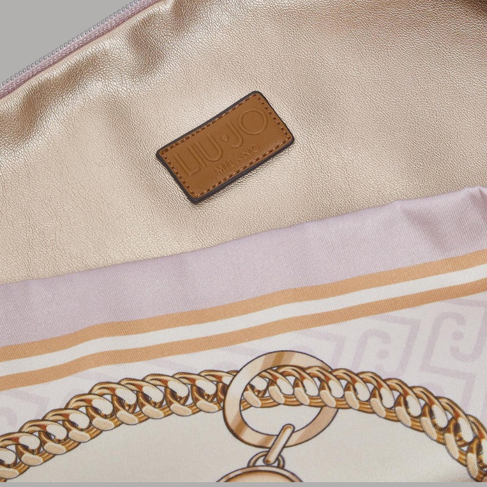 Liu Jo borsa foulard hobo media in raso con charm regolabile - Prodotti di Classe