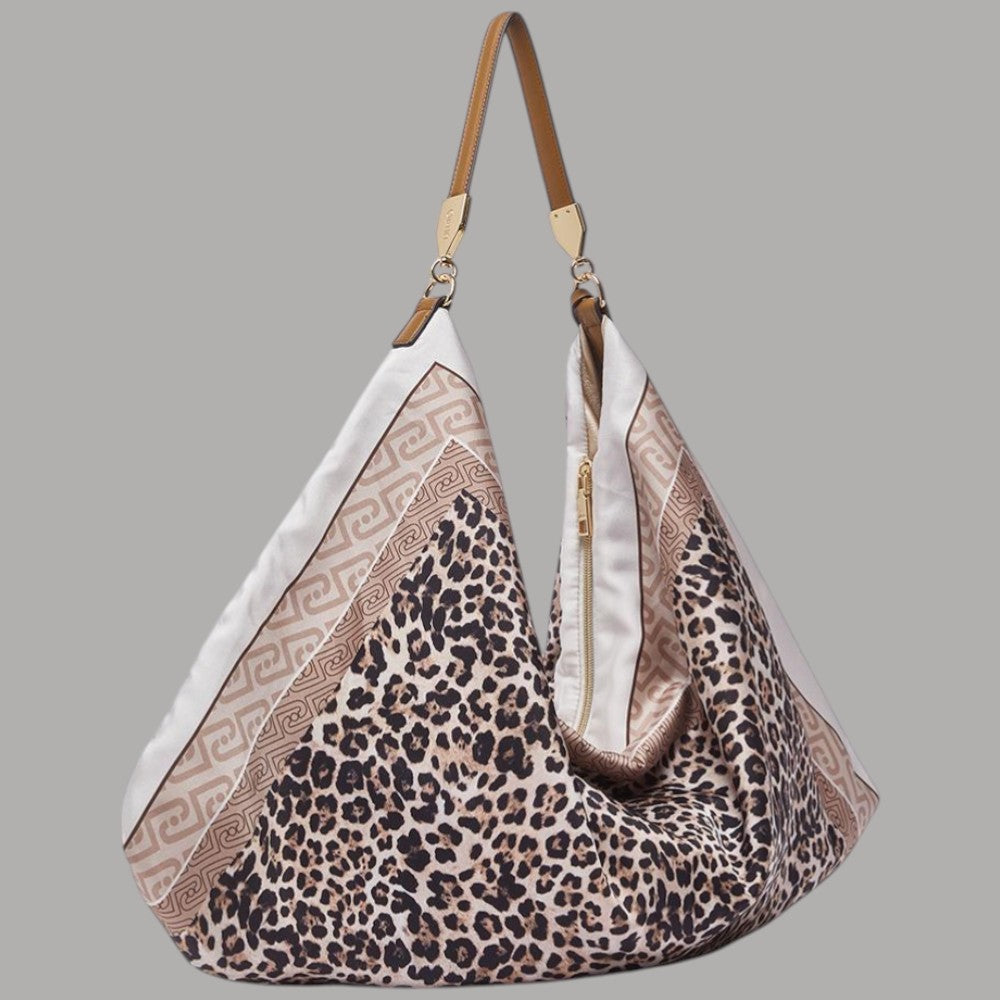 Liu Jo borsa foulard hobo media in raso con charm regolabile - Prodotti di Classe
