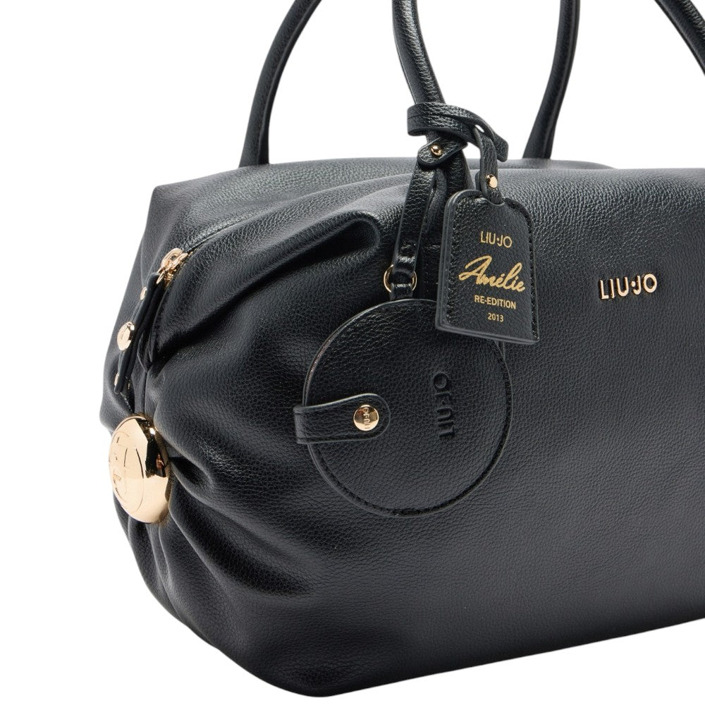 Liu Jo borsa grande nera Kate AF5027E0058-22222 Borse Liu Jo