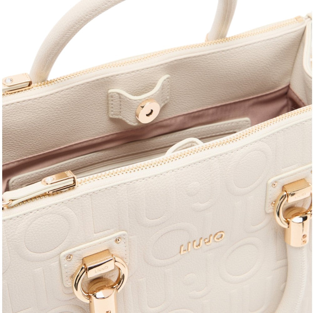 Liu Jo borsa marmo satchel media AF5008E0538-30002 Borse Liu Jo
