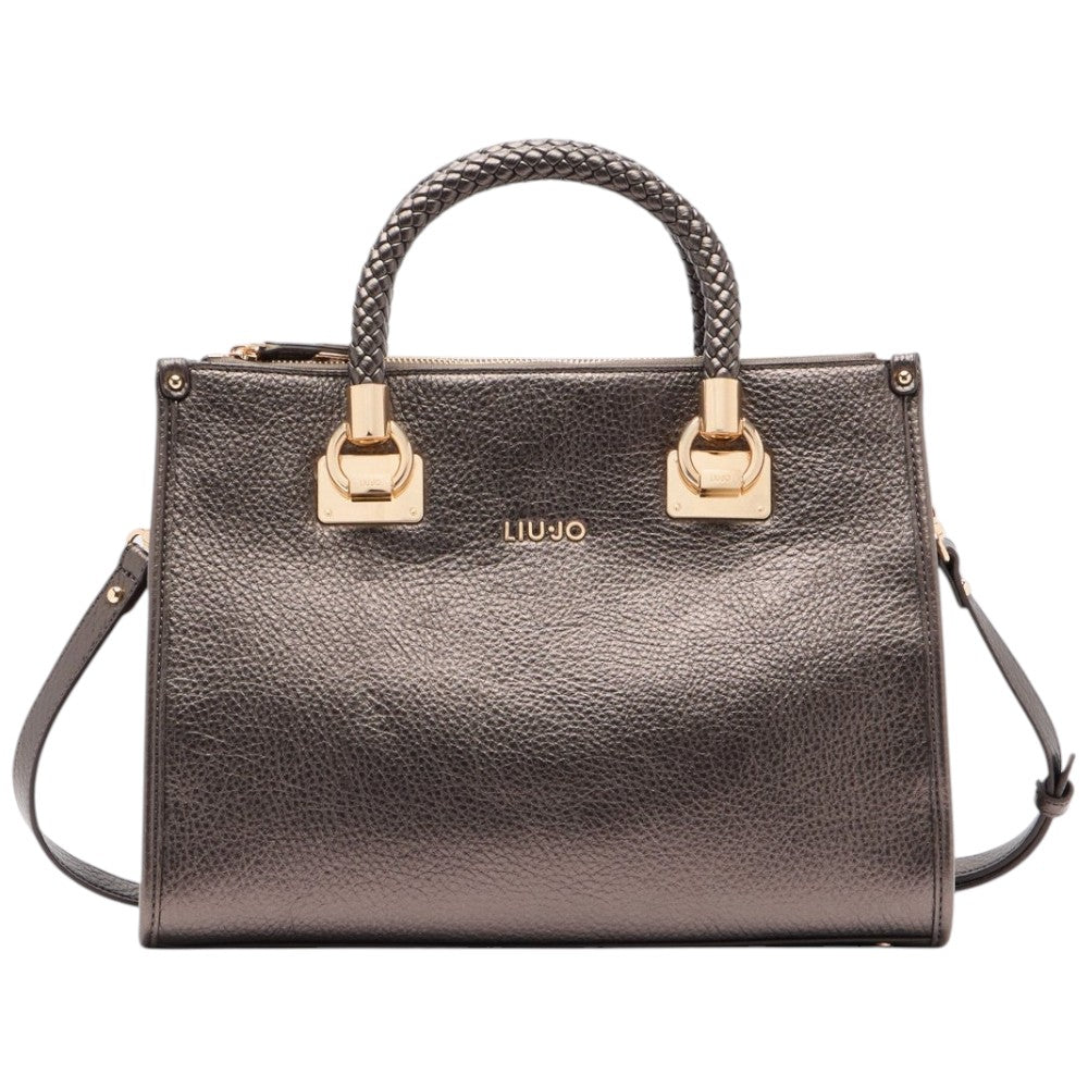 Liu Jo borsa satchel media moro AF5008E0027-04877 Borse Liu Jo