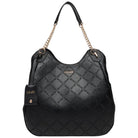 Liu Jo borsa satchel nera grande AF5054E0538-22222 Borse Liu Jo