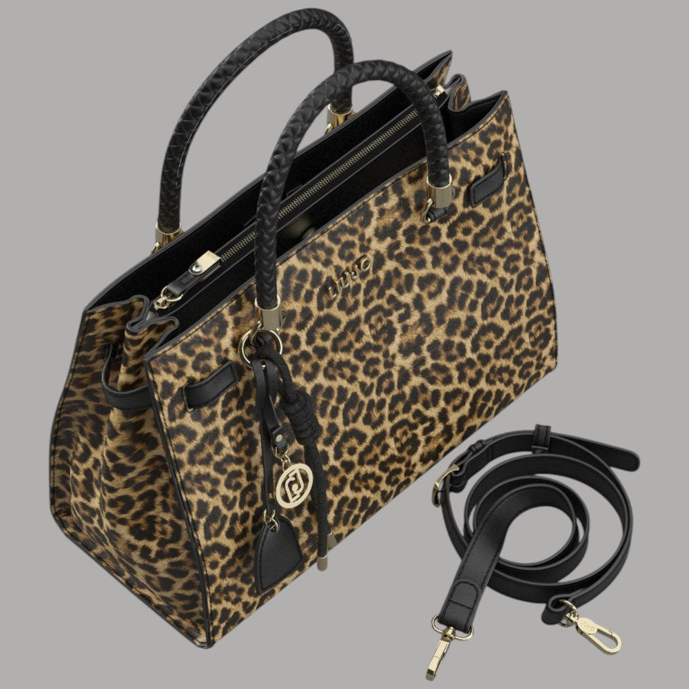 Liu Jo borsa a mano maculata AA6086E1119 - Prodotti di Classe