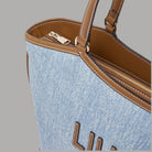 Liu Jo borsa tote grande in denim AA6208T377A - Prodotti di Classe