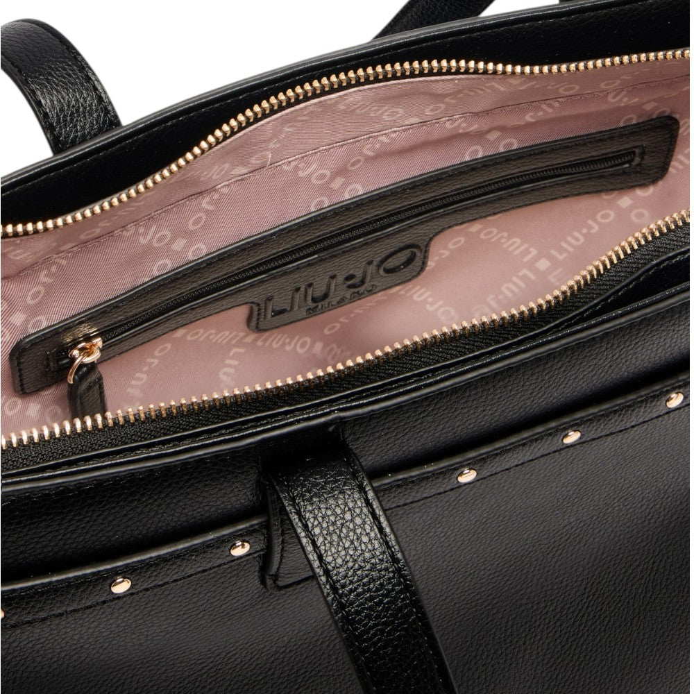 Liu Jo borsa tote nera AF5135E0058-22222 Borse Liu Jo