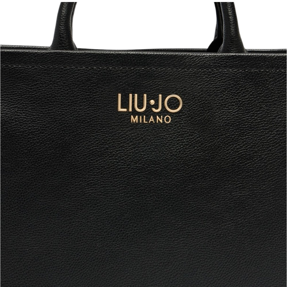 Liu Jo borsa tote nera AF5206E0058-22222 Borse Liu Jo
