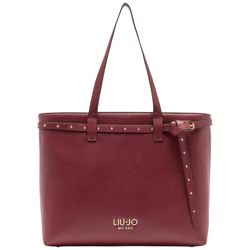 Liu Jo borsa tote rosso vino AF5135E0058-91726 Borse Liu Jo