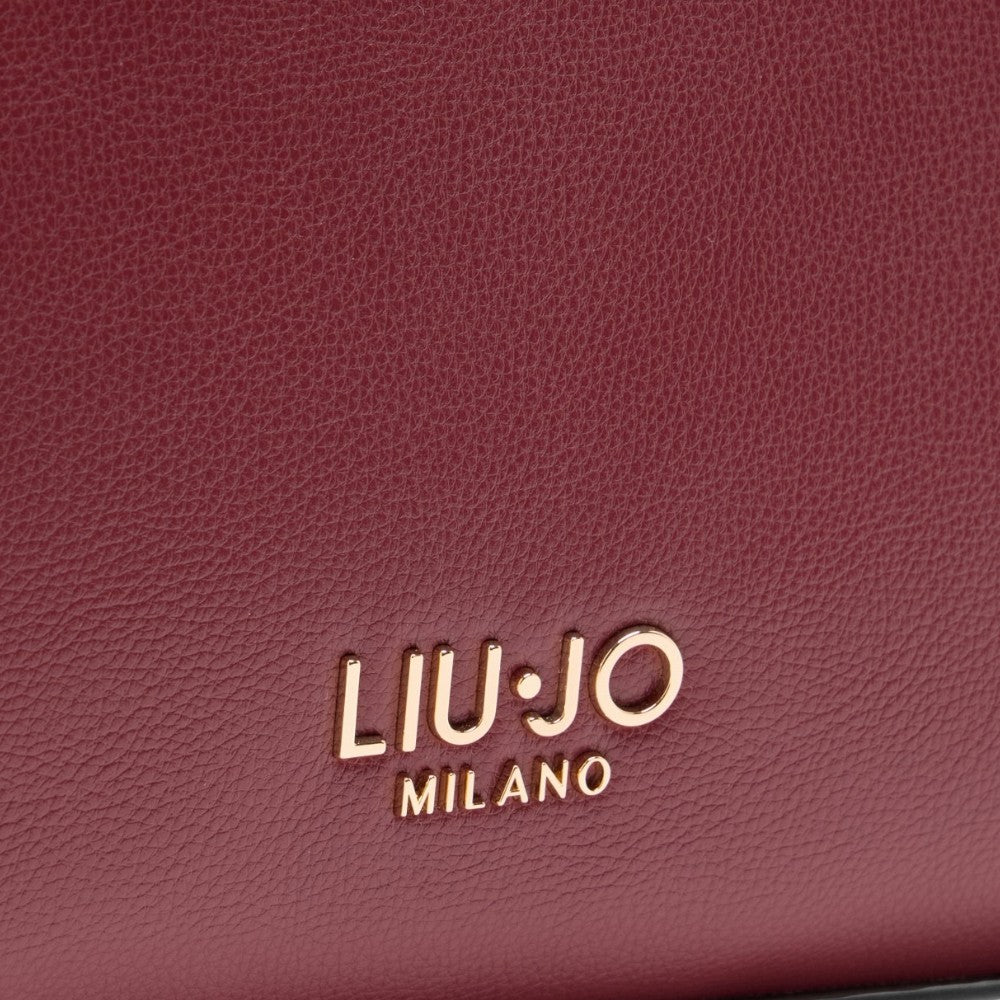Liu Jo borsa tote rosso vino AF5135E0058-91726 Borse Liu Jo